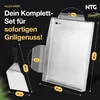 Grillplatte aus 4mm rostfreiem Edelstahl [40 x 30cm] - Produktbild-Vorschau 7