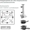 osoltus Adapterplatte für Bodenständer 64-113mm kompatibel Produktbild-Vorschau 3