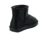 A single black boot on a white background. Produktbild-Vorschau