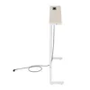 Table d'appoint Maclean-Konsole, blanche, avec une surface Voir les images du produit 4