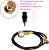 CO2 Adapter W21.8-14 auf TR21-4 + 1,5 m Hochdruckschlauch – Produktbild-Vorschau 3