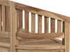 Gartenbank Bananenbank Teak 150 cm 3 Sitzer Bananenbank Produktbild-Vorschau 3