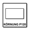 Festool STF 46X178 P120 GR/10 Schleifblatt 46 x 178 mm P120 Produktbild-Vorschau 3