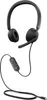 A black Microsoft Modern USB-C headset with a microphone boom and an inline control unit is shown against a white background. Náhľad obrázku produktu
