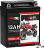 Langzeit Gel Motorradbatterie YB12AL-A2 12Ah 12V Produktbild-Vorschau 1