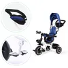 Dreiradkinderwagen 360* Drehsitz Blau Produktbild-Vorschau 7