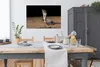 MuchoWow® Poster Indische Kobra bewegt sich im Sand 120x80 Produktbild-Vorschau 3