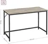 VASAGLE Bureau Bureau d'ordinateur Bureau pour bureau Voir les images du produit 2