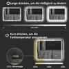 Kúpeľňové zrkadlo HOMCOM s LED osvetlením, Náhľad obrázku produktu 6
