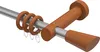 Interdeco Gardinenstange / Vorhangstange Silbergrau / Produktbild-Vorschau 1