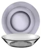 Lys - Assiette creuse en verre transparent x6 - 17,5cm Voir les images du produit 5