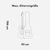 Borsa per chitarra elettrica - Fodera da 7 mm - Borsa per Anteprima dell’immagine prodotto 3