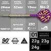 Target - Swiss Point - Luke Littler G1 Prodigy - Steeldart Produktbild-Vorschau 7