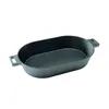 Gusseiserne Pfanne, oval mit abnehmbarem Griff, 36 x 19 cm Produktbild-Vorschau 3
