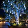 4M Meteorschauer Lichterkette 288 LED Weihnachtsdeko Produktbild-Vorschau 13