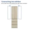Armoire, armoire vestiaire, armoire polyvalente avec 3 Voir les images du produit 5