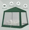 WOLTU Pavillon 3x3 m, mit Seitenwänden Moskitonetz, Metall, Produktbild-Vorschau 4