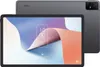 A TCL tablet is shown from the front and back, with the screen displaying the time and date. Produktbild-Vorschau