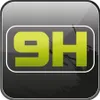 A close-up graphic of the text '9H' in bright green against a dark gray background with a grunge texture. Produktbild-Vorschau