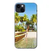 MuchoWow® Handyhülle Schutzhülle Hülle für iPhone 13 Strand Produktbild-Vorschau 1