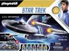 The image shows the packaging for a Playmobil Star Trek U.S.S. Enterprise playset. Podgląd zdjęcia produktu