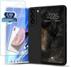 A smartphone case and screen protector are displayed together. Produktbild-Vorschau