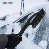 KOTARBAU® Auto škrabka na led se smetákem Kartáč na sníh Náhled obrázku produktu 2