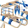 tectake® Slitta in legno Vivian pieghevole, con schienale Anteprima dell’immagine prodotto 12