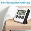 Digitales Fleischthermometer mit Timer, Ofenthermometer, Produktbild-Vorschau 7