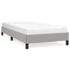 Giroletto senza Materasso Grigio Chiaro 80x200 cm Tessuto Anteprima dell’immagine prodotto 1