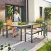 HOME DELUXE - Sitzgarnitur NAXOS - 200 x 76 x 114 cm, Produktbild-Vorschau 3