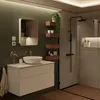 Spiegelschrank Bad, weiß Badezimmerspiegelschrank, Produktbild-Vorschau 2