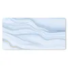 MuchoWow® Schreibtischunterlage Marmor - Welle - Blau - Produktbild-Vorschau 1