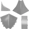 A collage of different corner pieces and a straight piece, likely for kitchen countertops or similar installations. Anteprima dell’immagine prodotto
