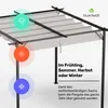 Blumfeldt Pantheon robuster Garten-Pavillon 3x3 m - Produktbild-Vorschau 5