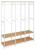Relaxdays Garderobe, offen, Kleiderschrank, Ablagen & Produktbild-Vorschau 10