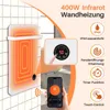 Bettizia Wandmontage Handtuchtrockner Infrarotheizung 400W  Produktbild-Vorschau 4
