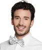 Papillon con paillettes argento Anteprima dell’immagine prodotto 3