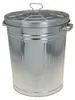 55L Oskartonne Aschetonne mit Deckel Mülltonne Abfalleimer Produktbild-Vorschau