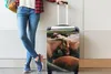 MuchoWow® Koffer Handgepäck Trolley Rollkoffer Kleine Produktbild-Vorschau 5