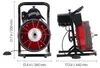 VEVOR Machine de nettoyage de tuyaux 50 pieds x 1/2 pouce, Voir les images du produit 16