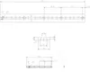 Airlineschiene Set eckig silber 2x 0,5m inkl. 4x Ösen – Produktbild-Vorschau 4