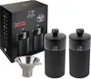 PEUGEOT Mühlenset NIGHT CHIC 12cm Schwarz Aluminium Produktbild-Vorschau 1