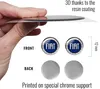 Fiat 3D Aufkleber 1 Logo Blau, Größe 12 mm, 2 Stücke Produktbild-Vorschau 3
