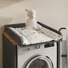 Waschmaschinenschrank Vicco Viktor Anthrazit/Goldkraft Produktbild-Vorschau 4