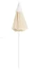 vidaXL Parasol avec mât en acier couleur sable 180 cm Voir les images du produit 2