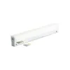 A white LED light fixture with mounting hardware on a white background. Produktbild-Vorschau