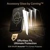 A product shot of a screen protector applicator and several screen protectors, with marketing text. Anteprima dell’immagine prodotto