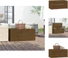 vidaXL Gartenbox Honigbraun 101x50,5x46,5 cm Massivholz Produktbild-Vorschau 1