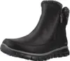 A single black winter boot is shown against a white background. Voir les images du produit
